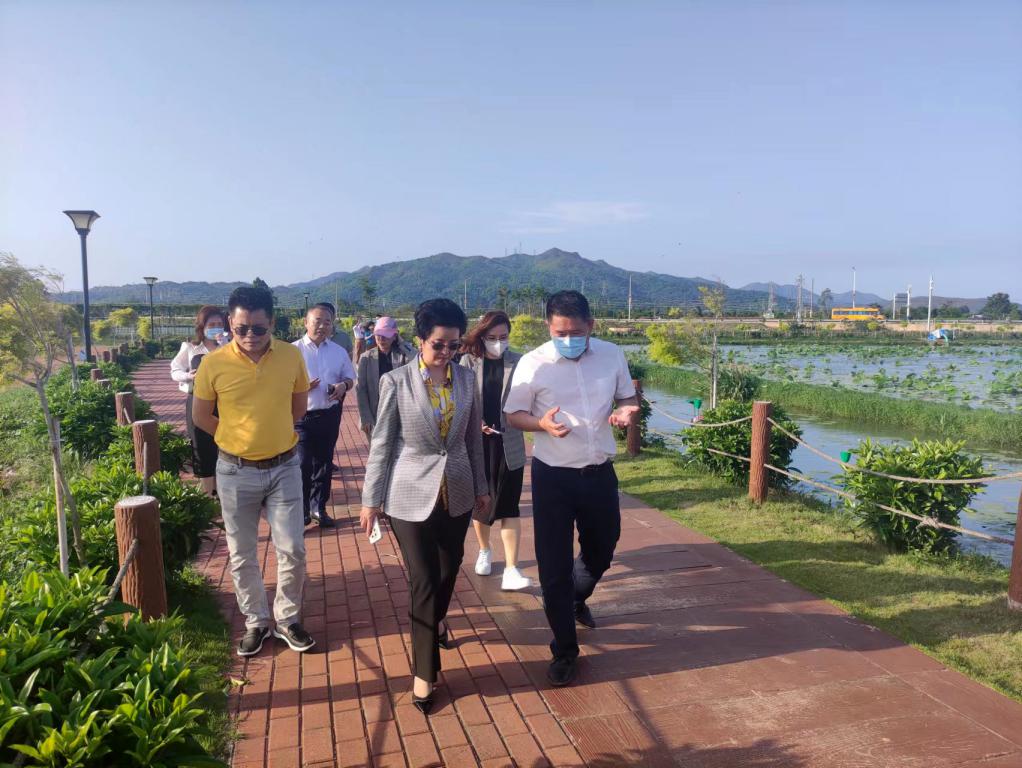 省生态修复协会轮值会长单位4008云顶集团集团带队赴汕尾全域土地整治军民融合试点项目调研